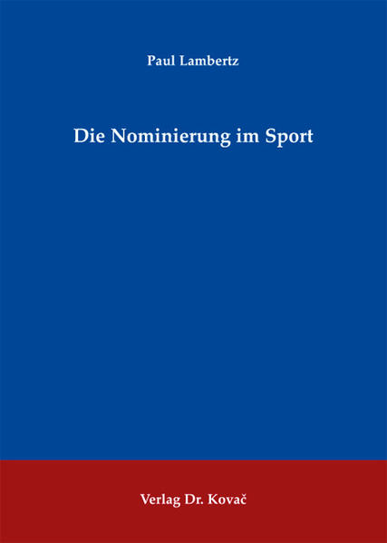 Die Nominierung im Sport