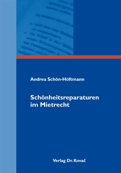 Schönheitsreparaturen im Mietrecht