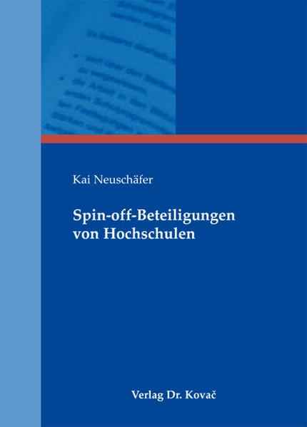 Spin-off-Beteiligungen von Hochschulen