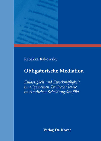 Obligatorische Mediation