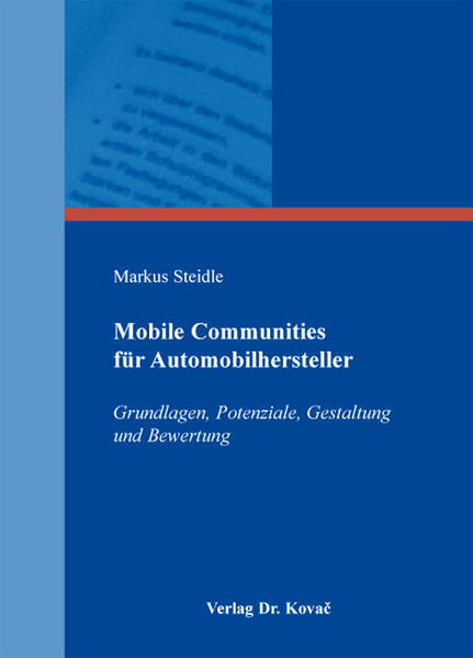Mobile Communities für Automobilhersteller