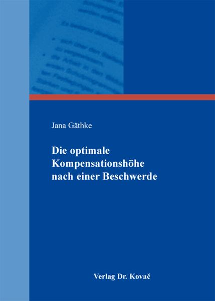 Die optimale Kompensationshöhe nach einer Beschwerde