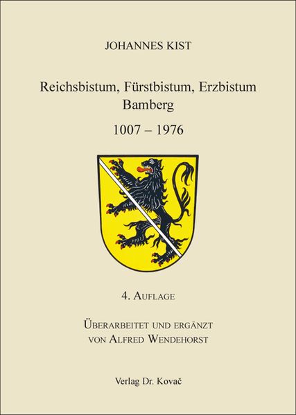 Reichsbistum, Fürstbistum, Erzbistum Bamberg 1007 - 1976