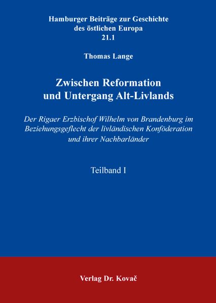 Zwischen Reformation und Untergang Alt-Livlands