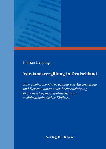 Vorstandsvergütung in Deutschland
