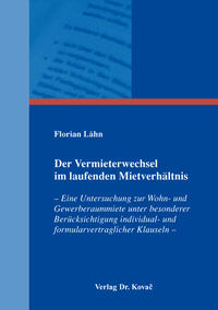 Der Vermieterwechsel im laufenden Mietverhältnis