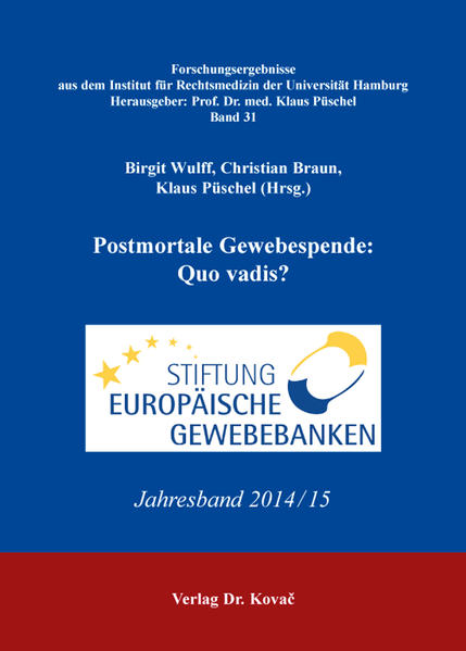 Postmortale Gewebespende: Quo vadis?