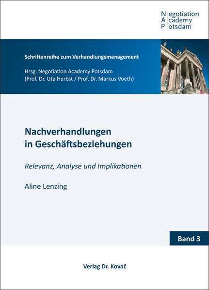 Nachverhandlungen in Geschäftsbeziehungen
