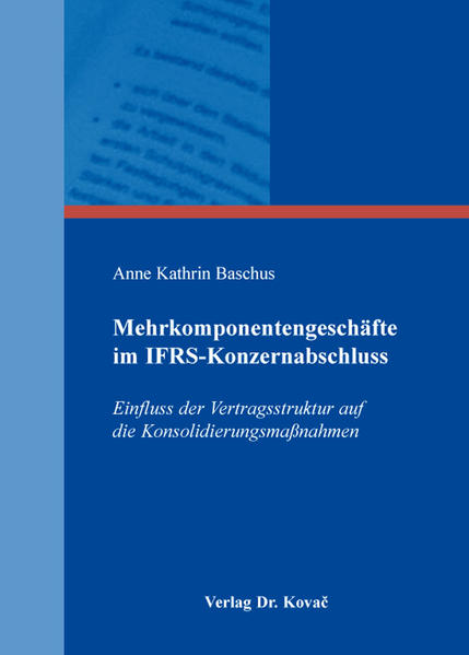 Mehrkomponentengeschäfte im IFRS-Konzernabschluss