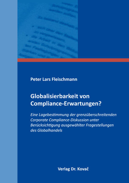 Globalisierbarkeit von Compliance-Erwartungen?