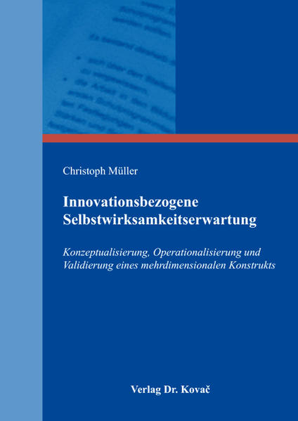 Innovationsbezogene Selbstwirksamkeitserwartung