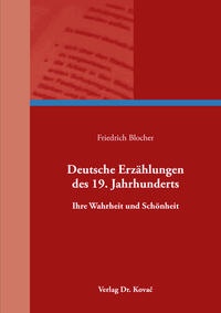 Deutsche Erzählungen des 19. Jahrhunderts