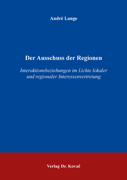 Der Ausschuss der Regionen