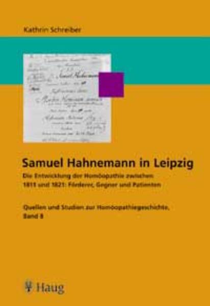 Samuel Hahnemann in Leipzig