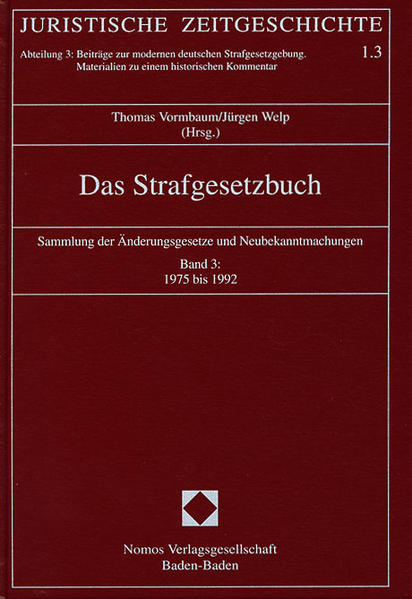 Das Strafgesetzbuch