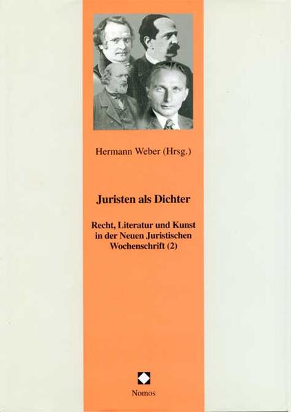 Recht, Literatur und Kunst der Neuen Juristischen Wochenschrift / Juristen als Dichter