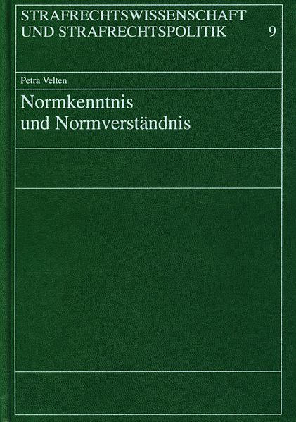 Normkenntnis und Normverständnis
