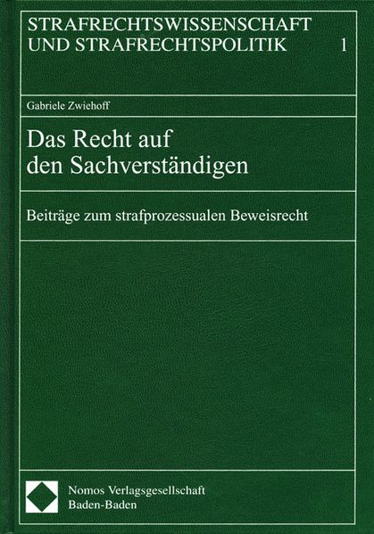 Das Recht auf den Sachverständigen
