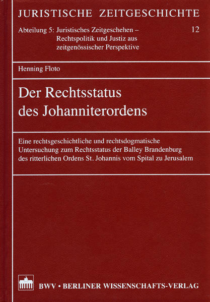 Der Rechtsstatus des Johanniterordens