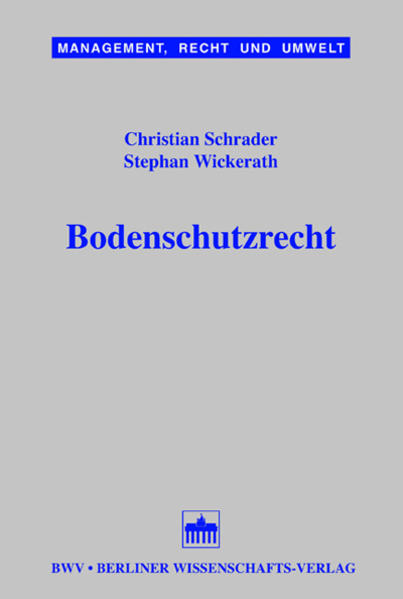 Bodenschutzrecht