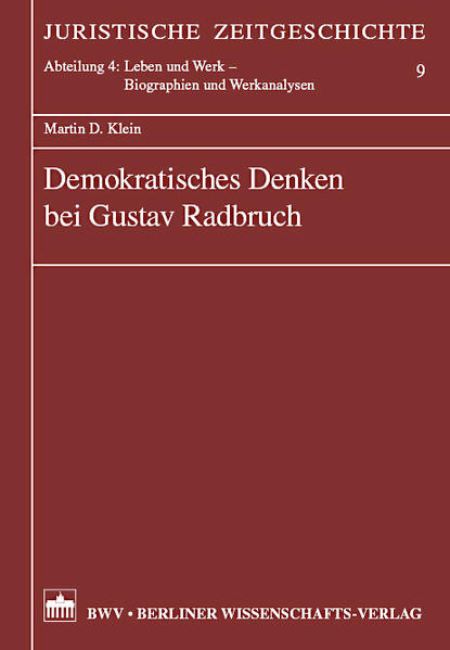 Demokratisches Denken bei Gustav Radbruch