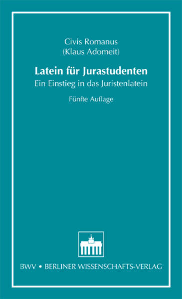 Latein für Jurastudenten