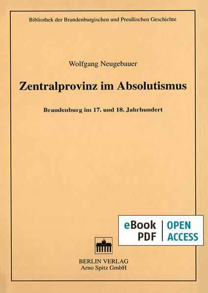Zentralprovinz im Absolutismus