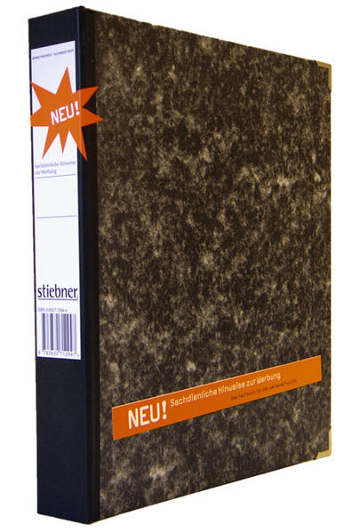Neu! - Sachdienliche Hinweise zur Werbung