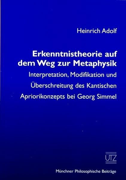 Erkenntnistheorie auf dem Weg zur Metaphysik
