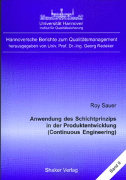 Anwendung des Schichtprinzips in der Produktentwicklung (Continuous Engineering)