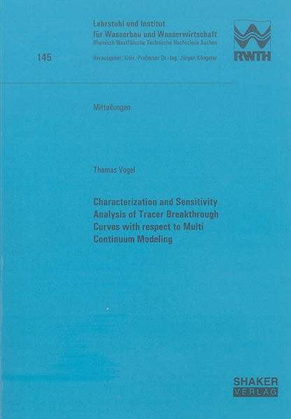 Characterization and Sensitivity Analysis of Tracer Breakthrough Curves with respect to Multi Continuum Modeling