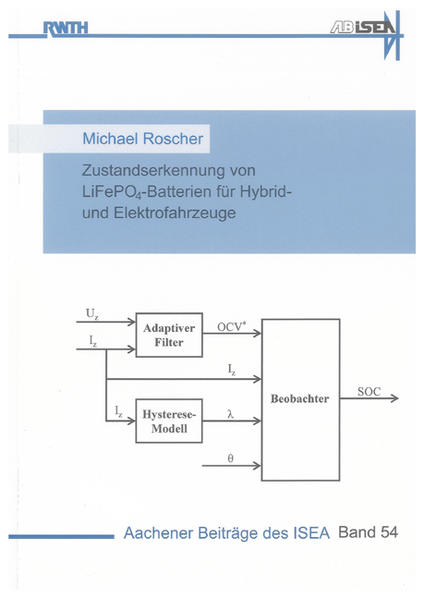 Zustandserkennung von LiFePO4-Batterien für Hybrid- und Elektrofahrzeuge