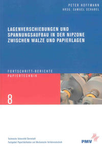 Lagenverschiebungen und Spannungsaufbau in der Nipzone zwischen Walze und Papierlagen