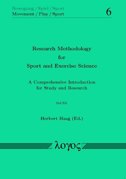 Research Methodology for Sport and Exercise Science