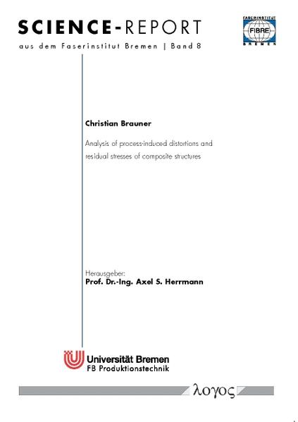 Analysis of process-induced distortions and residual stresses of composite structures