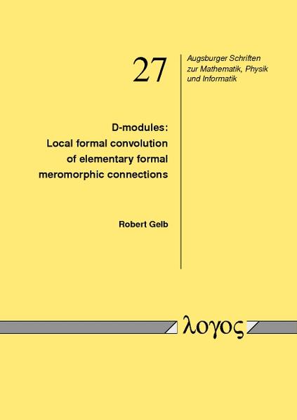 D-modules: Local formal convolution of elementary formal meromorphic connections
