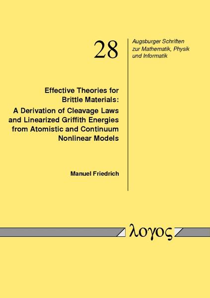 Effective Theories for Brittle Materials