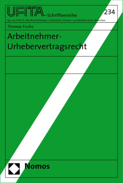 Arbeitnehmer-Urhebervertragsrecht