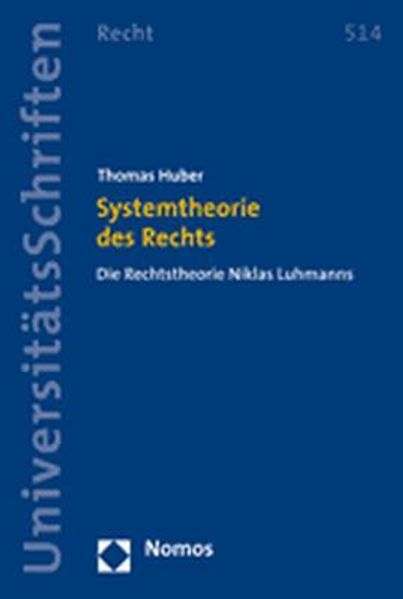 Systemtheorie des Rechts