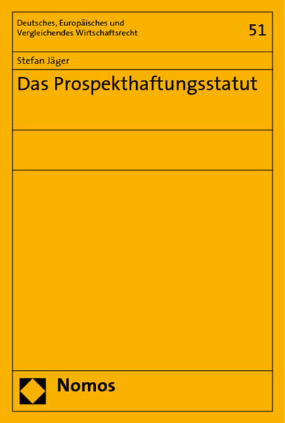 Das Prospekthaftungsstatut