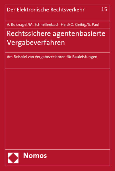 Rechtssichere agentenbasierte Vergabeverfahren