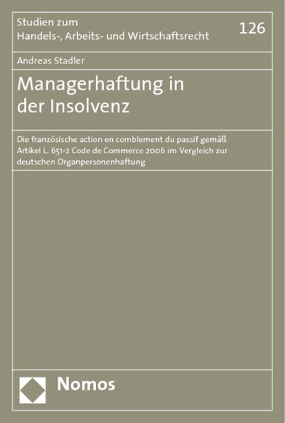 Managerhaftung in der Insolvenz