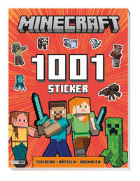 Minecraft: 1001 Sticker: Stickern – Rätseln – Ausmalen