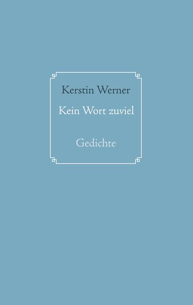 Kein Wort zuviel
