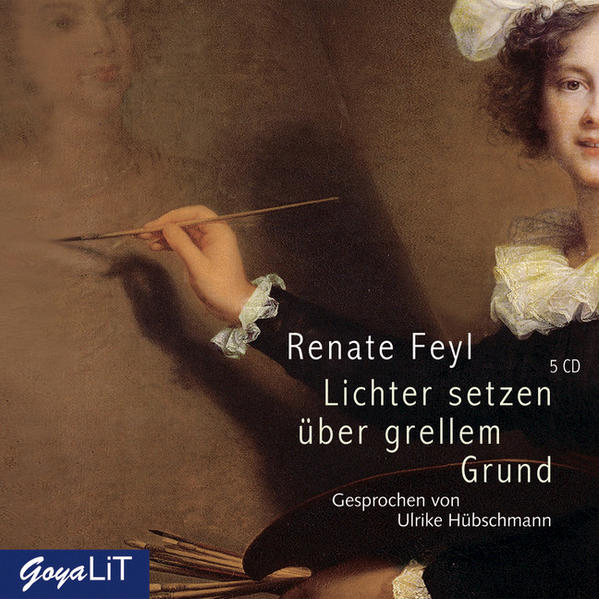 Lichter setzen über grellem Grund