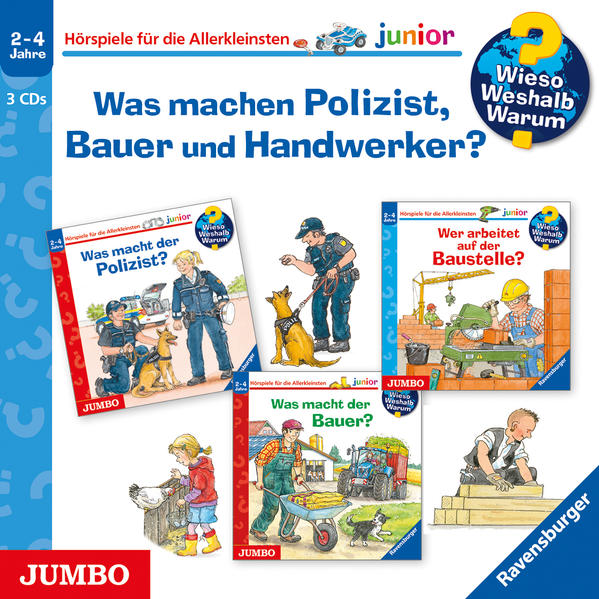 Wieso? Weshalb? Warum? junior. Was machen Polizist, Bauer und Handwerker?