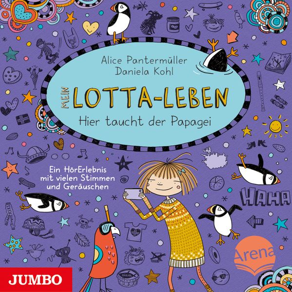 Mein Lotta-Leben. Hier taucht der Papagei