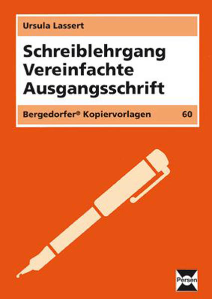 Schreiblehrgang Vereinfachte Ausgangsschrift
