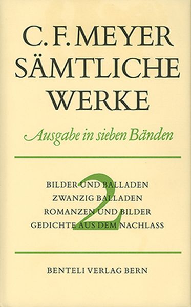 Bilder und Balladen, Zwanzig Balladen, Romanzen und Bilder, Gedichte aus dem Nachlass