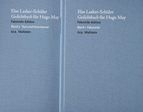 Gedichtbuch für Hugo May: Faksimile Edition Band 1 + 2